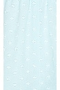 view 4 of 4 Haylee Ruffle Wrap Romper in Light Blue
