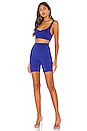 view 1 of 3 Isabel Biker Short Set in Cobalt