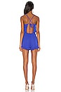 view 3 of 3 Kehlani Romper in Cobalt
