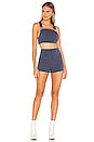 view 1 of 3 ENSEMBLE SHORT ET TOP ZARA in Blue