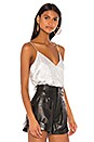 view 2 of 5 Kayla Cami Top in White Metallic