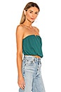 view 2 of 4 Valerina Strapless Top in Green
