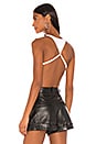 view 4 of 5 Hailey Cross Back Top in White