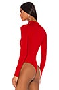 view 4 of 5 Maude Cut Out Bodysuit in Red