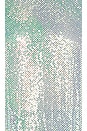 view 5 of 5 TOP CROPPED AVEC CHAINE SAGE in Blue