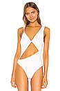 view 2 of 6 Yolanda Cut Out Bodysuit in Ivory