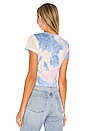 view 4 of 4 Mariane Twist Front Tee in Blue Multi