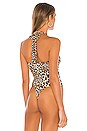 view 4 of 5 BODY HALTER LILI in Leopard