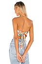 view 3 of 4 Sophia Bandana Top in Mint Floral