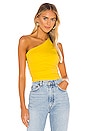 view 1 of 4 Anna Ruched Top in Yellow