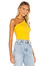 view 2 of 4 Anna Ruched Top in Yellow