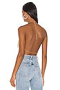 view 3 of 5 TOP CROPPED SANS MANCHES PAOLA in Multi Metal