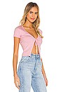 view 2 of 5 TOP NOUÉ DEVANT BETHANIE in Baby Pink