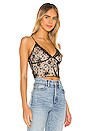 view 2 of 4 Aurora Cami Lace Top in Black