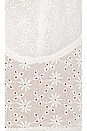 view 5 of 5 TOP À LACETS RIA in White