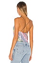 view 3 of 5 Naomie Rainbow Cami Top in Rainbow