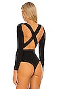 view 4 of 5 Isabel Backless Bodysuit in Black