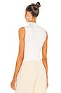 view 3 of 4 Alora Wrap Top in White