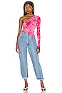 view 5 of 5 Ember One Shoulder Top in Pink