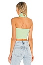 view 3 of 4 Amelie Wrap Top in Mint