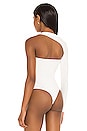 view 4 of 5 Alessandra Bodysuit in White