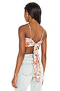 view 3 of 4 Nelly Scarf Top in Cream Multi