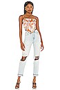 view 4 of 4 Nelly Scarf Top in Cream Multi