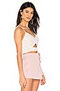 view 2 of 4 Calla Cut Out Top in White