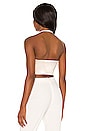 view 3 of 4 Skylar Lace Up Top in Champagne