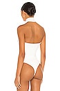 view 4 of 5 Kallie Halter Bodysuit in White