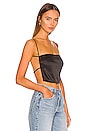 view 1 of 4 Sienna Strappy Back Top in Black