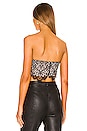 view 3 of 4 kendall lace crop top in black