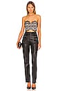 view 4 of 4 kendall lace crop top in black