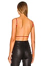 view 3 of 4 Lily Strappy Knit Top in Cherry Red