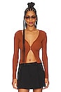 view 1 of 4 Sierra Knit Top in Brown