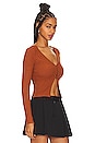 view 2 of 4 Sierra Knit Top in Brown