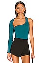 view 1 of 6 ALESSANDRA ボディスーツ in Dark Teal