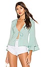 view 1 of 4 Julia Ruffle Top in Mint