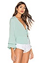 view 2 of 4 Julia Ruffle Top in Mint