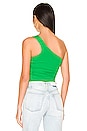 view 3 of 4 Anna Ruched Top in Green