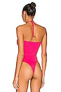 view 4 of 5 Valentine Strappy Bodysuit in Pink