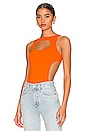 view 1 of 5 Mabelle Cut Out Top in Orange