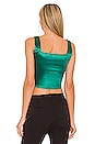 view 3 of 4 Catey Corset Top in Green