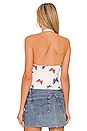 view 3 of 4 Shirley Halter Top in White Multi