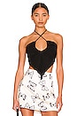 view 1 of 4 Devon Halter Top in Black
