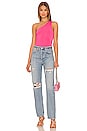 view 5 of 5 Devonne One Shoulder Bodysuit in Pink