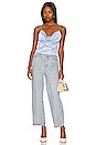 view 4 of 5 Tory Beaded Cami Top in Baby Blue