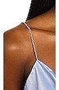 view 5 of 5 Tory Beaded Cami Top in Baby Blue