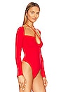 view 3 of 5 Storme Bodysuit in Red