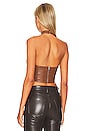 view 3 of 4 Wren Halter Top in Brown